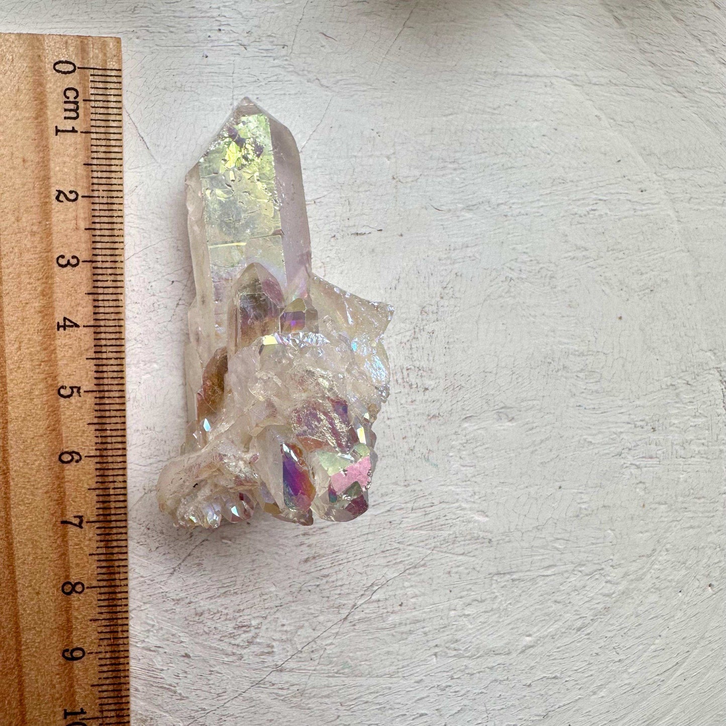 Angel Aura Quartz Cluster - GetYourCrystal