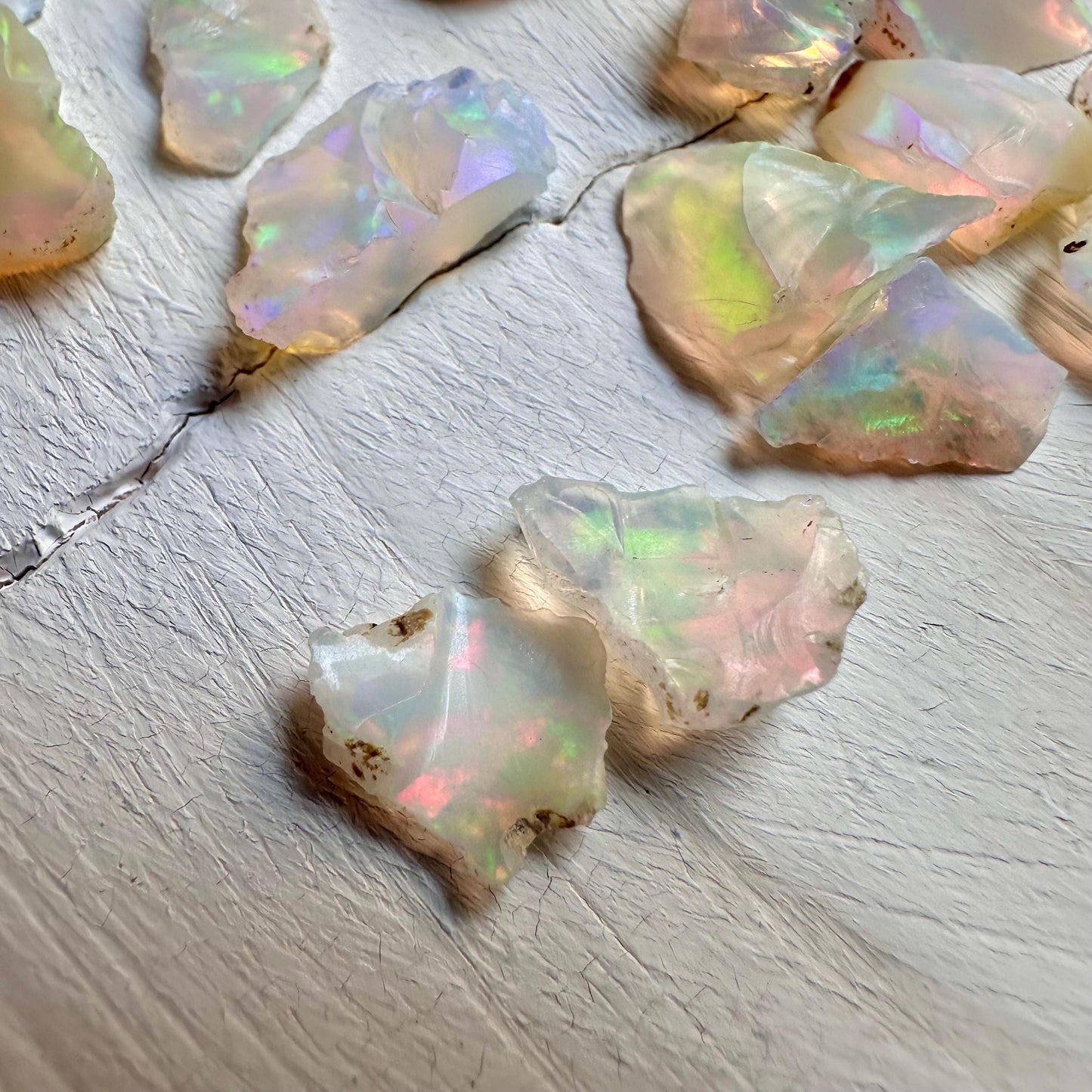 Raw Opal Stone, AAA Quality Opal Crystal, Raw Opal 10-13mm, Raw Ethiopian Opal Lot