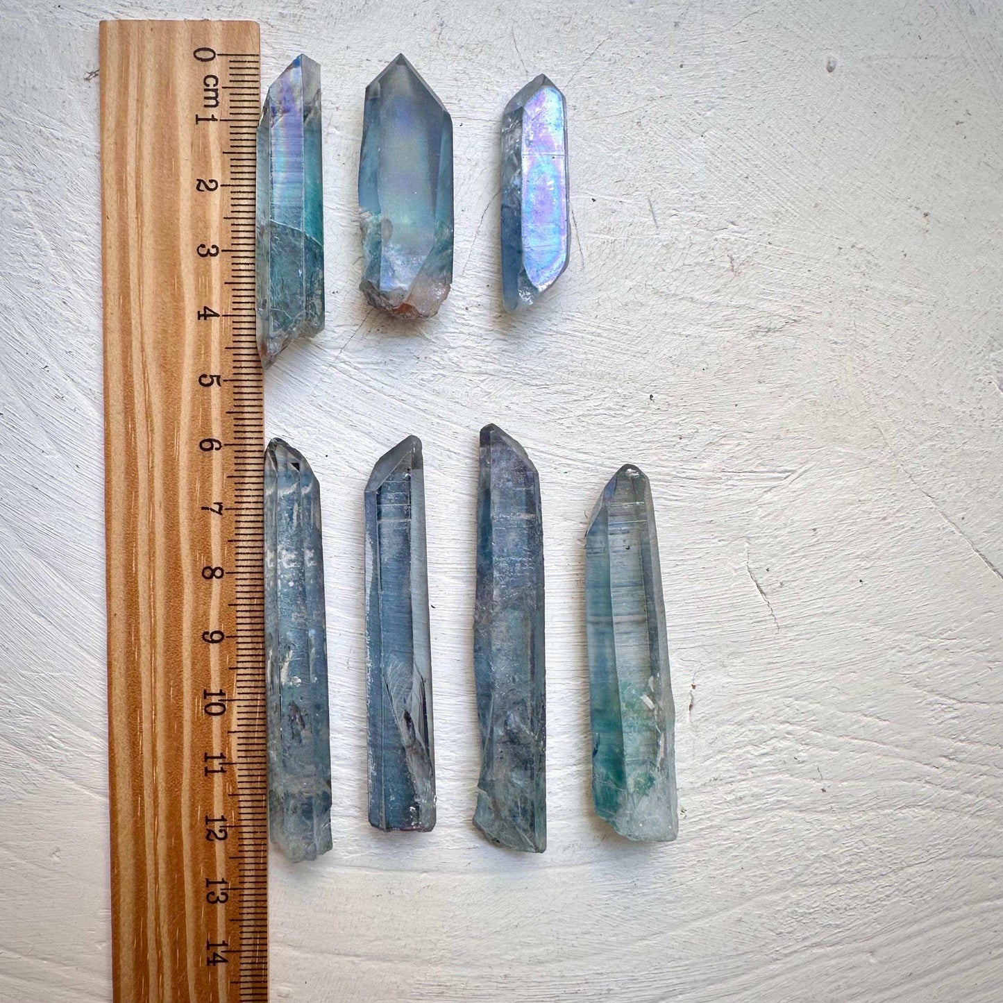 Aqua Aura Quartz - B Grade Crystal Lot - GetYourCrystal