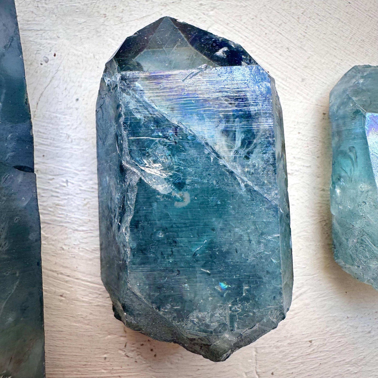 Aqua Aura Quartz Lot - B QUALITY - GetYourCrystal