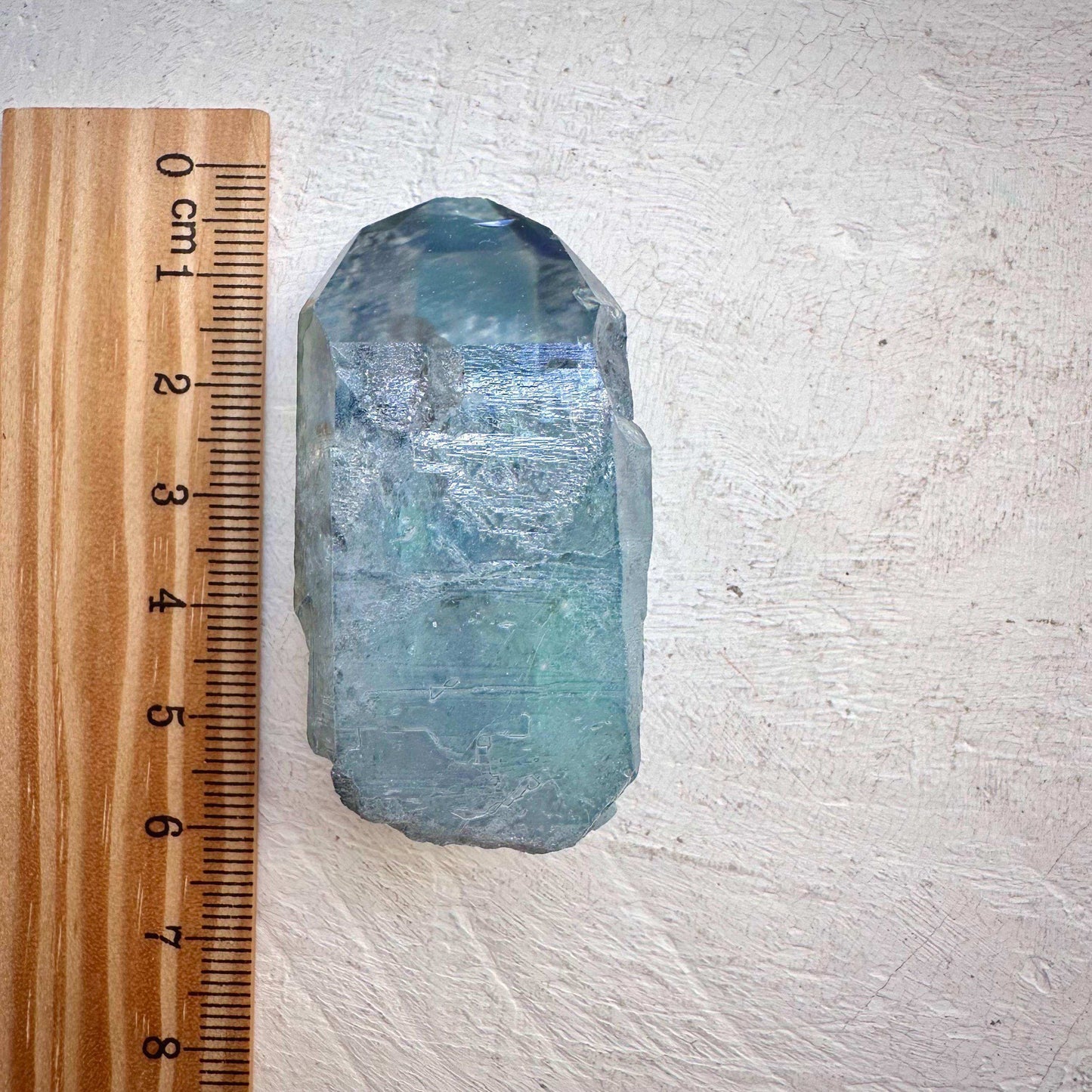 Aqua Aura Quartz Point - GetYourCrystal