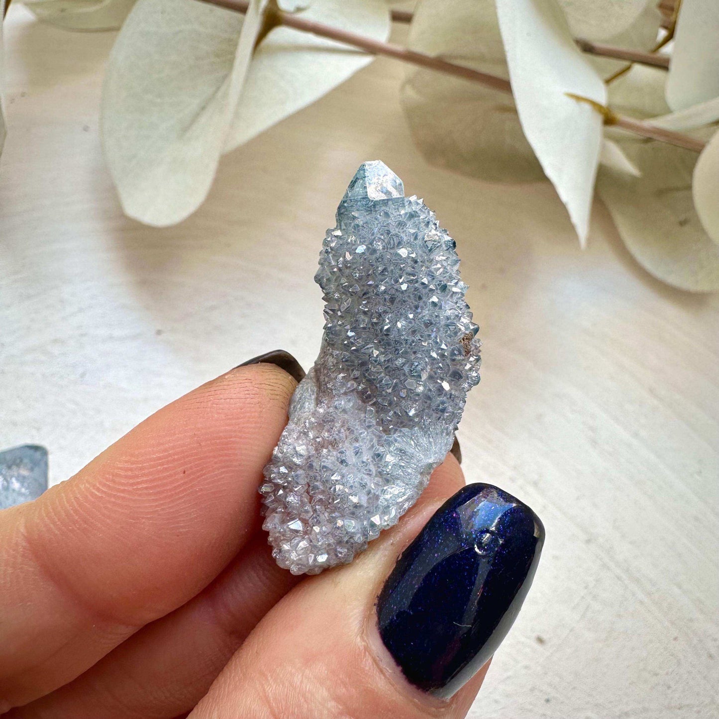Aqua Aura Spirit Quartz Collection - 3 Pcs Lot - GetYourCrystal