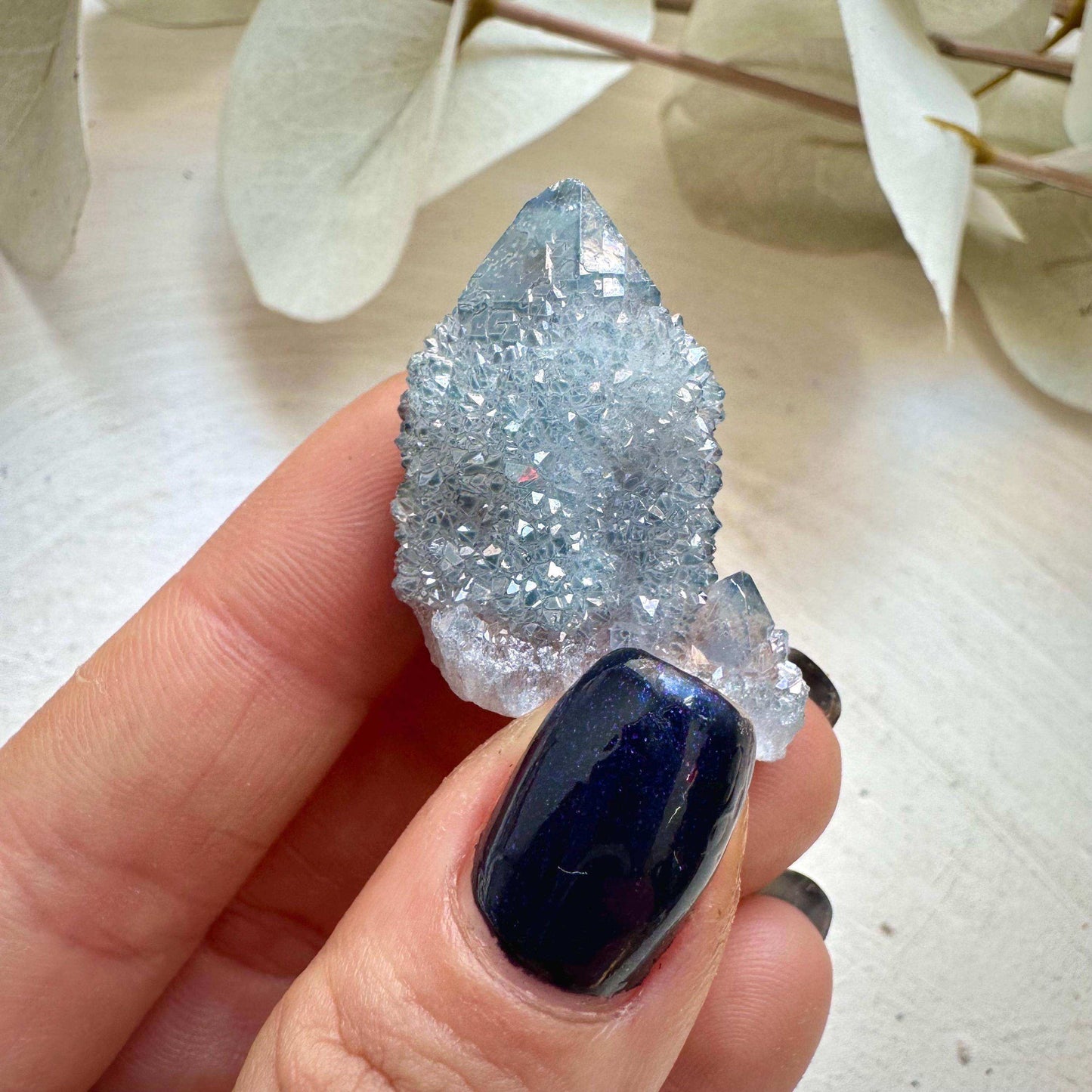 Aqua Aura Spirit Quartz Collection - 3 Pcs Lot - GetYourCrystal