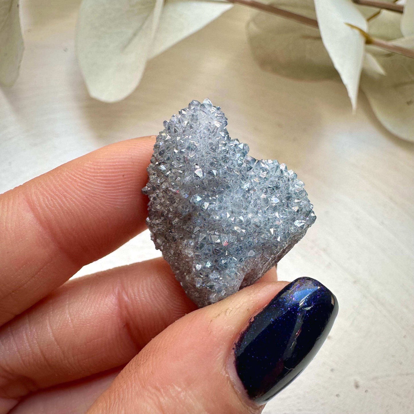 Aqua Aura Spirit Quartz Collection - 3 Pcs Lot - GetYourCrystal