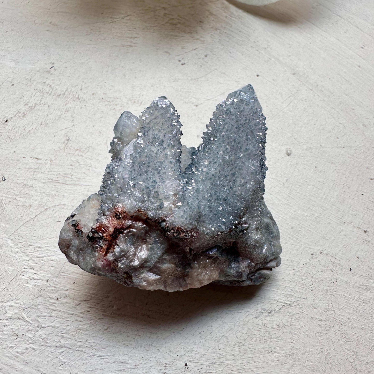 Aqua Aura Spirit Quartz Crystal Cluster - GetYourCrystal