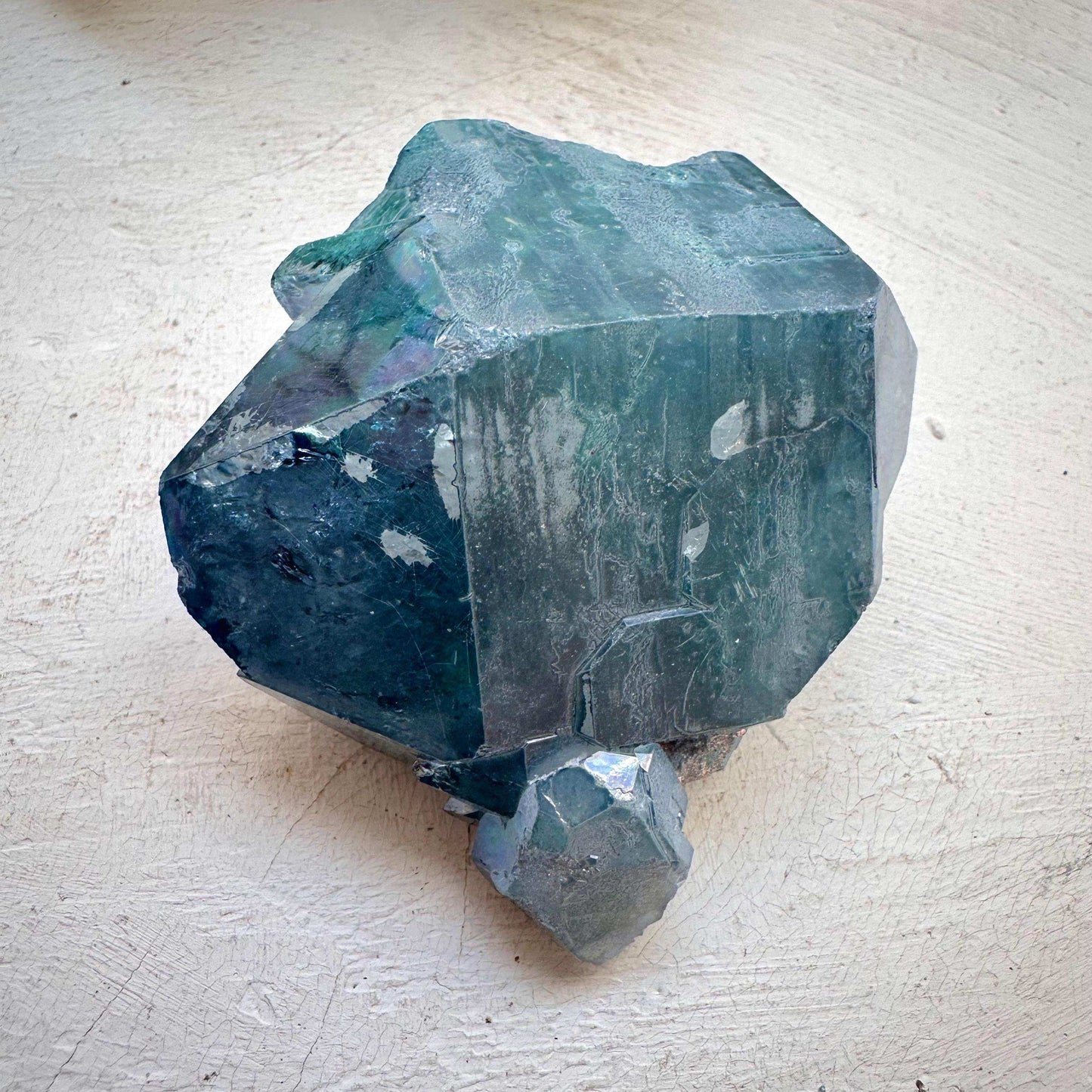 Double Terminated Aqua Aura Quartz - GetYourCrystal