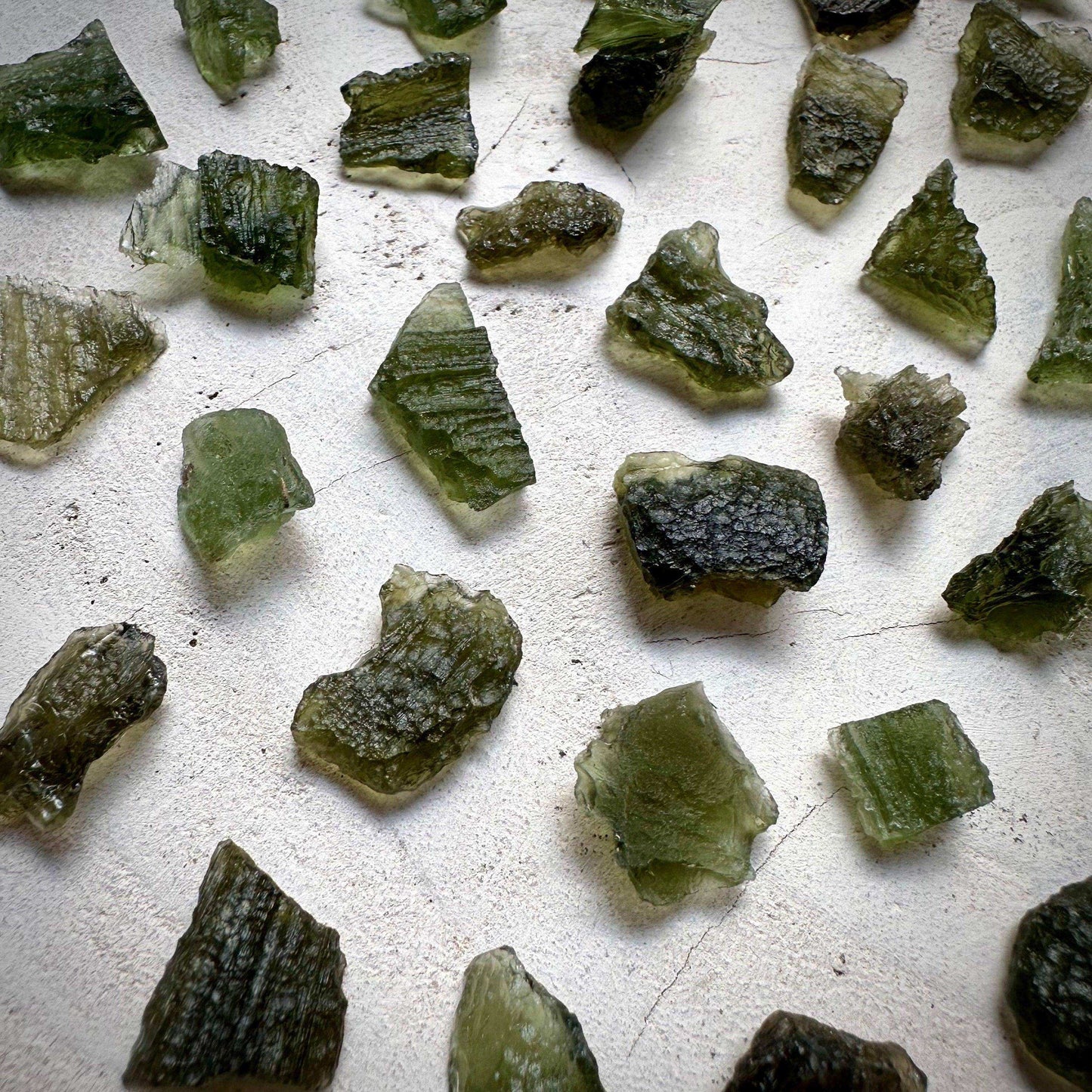 Moldavite Lot - Genuine Raw Moldavite - GetYourCrystal