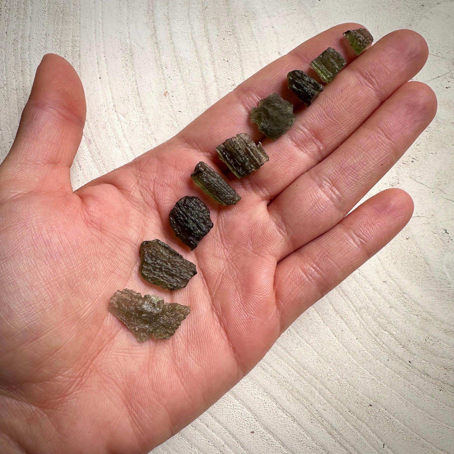 Moldavite Lot - Genuine Raw Moldavite - GetYourCrystal