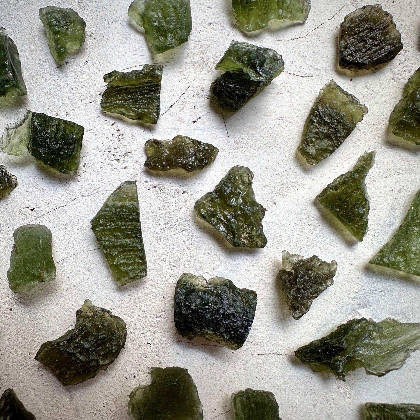 Moldavite Lot - Genuine Raw Moldavite - GetYourCrystal