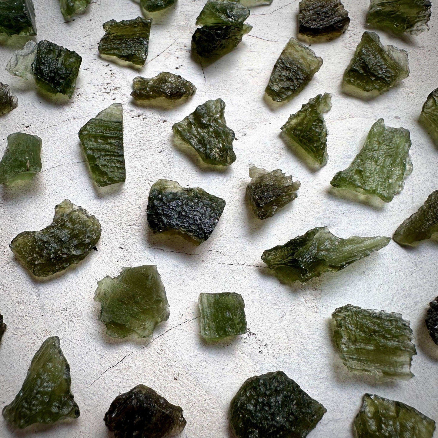 Moldavite Lot - Genuine Raw Moldavite - GetYourCrystal