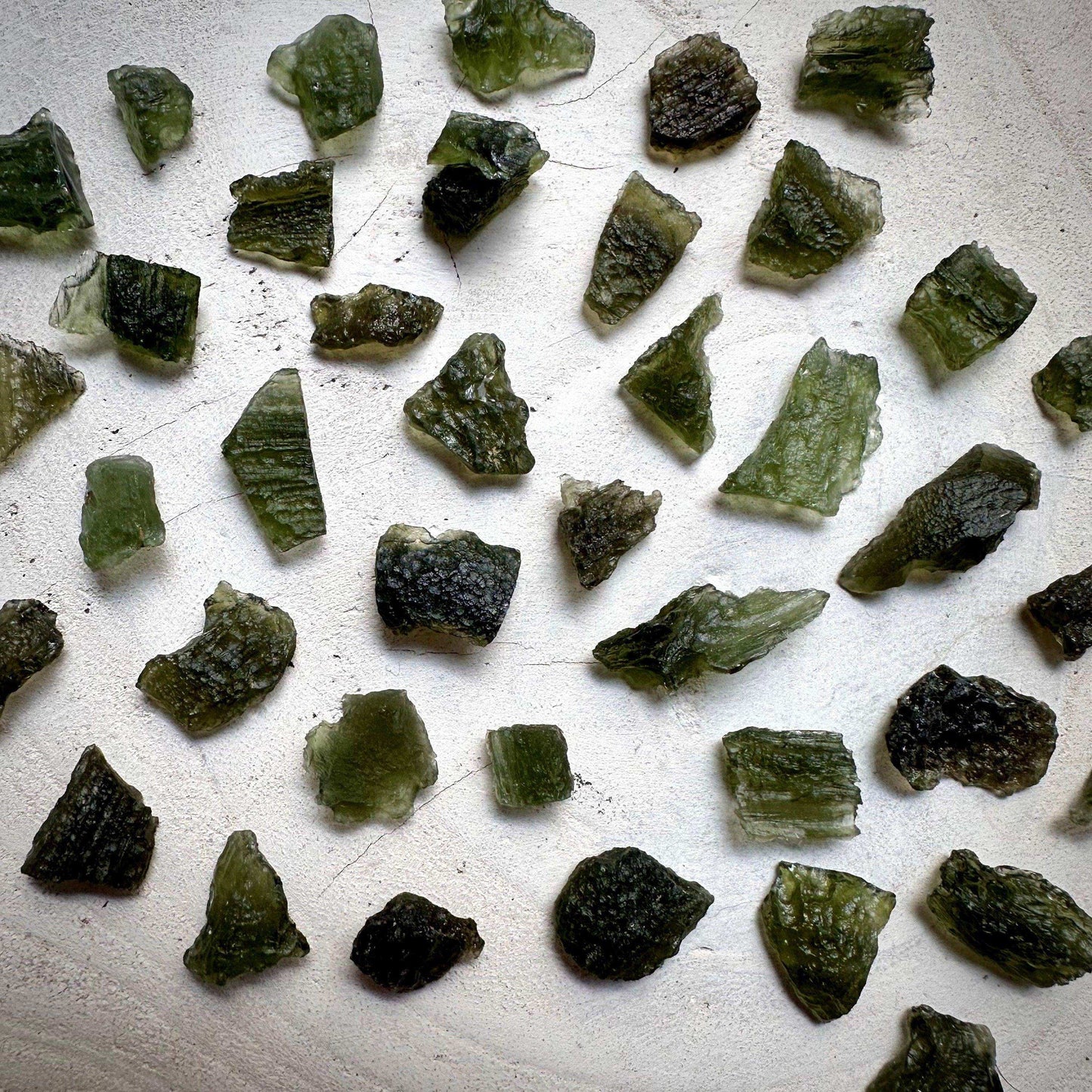 Moldavite Lot - Genuine Raw Moldavite - GetYourCrystal