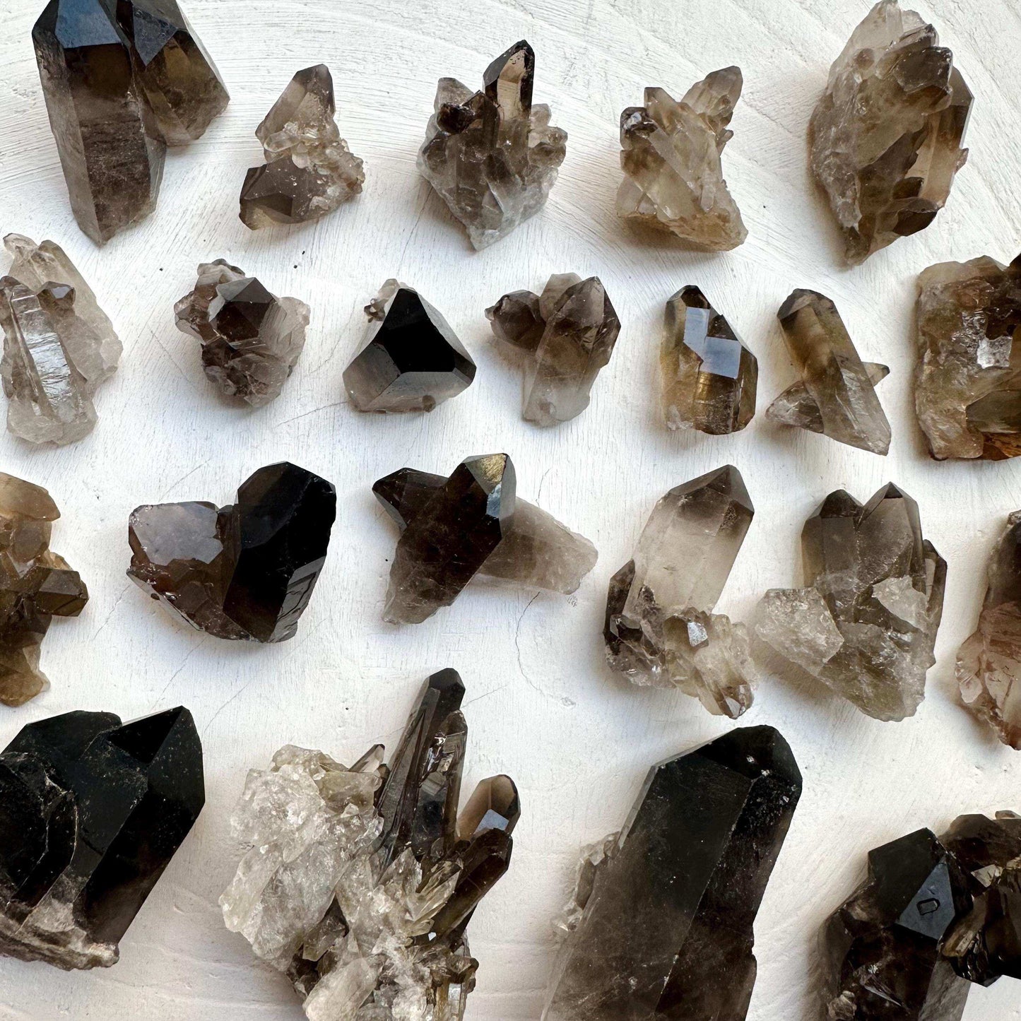 Smoky Quartz Cluster - GetYourCrystal