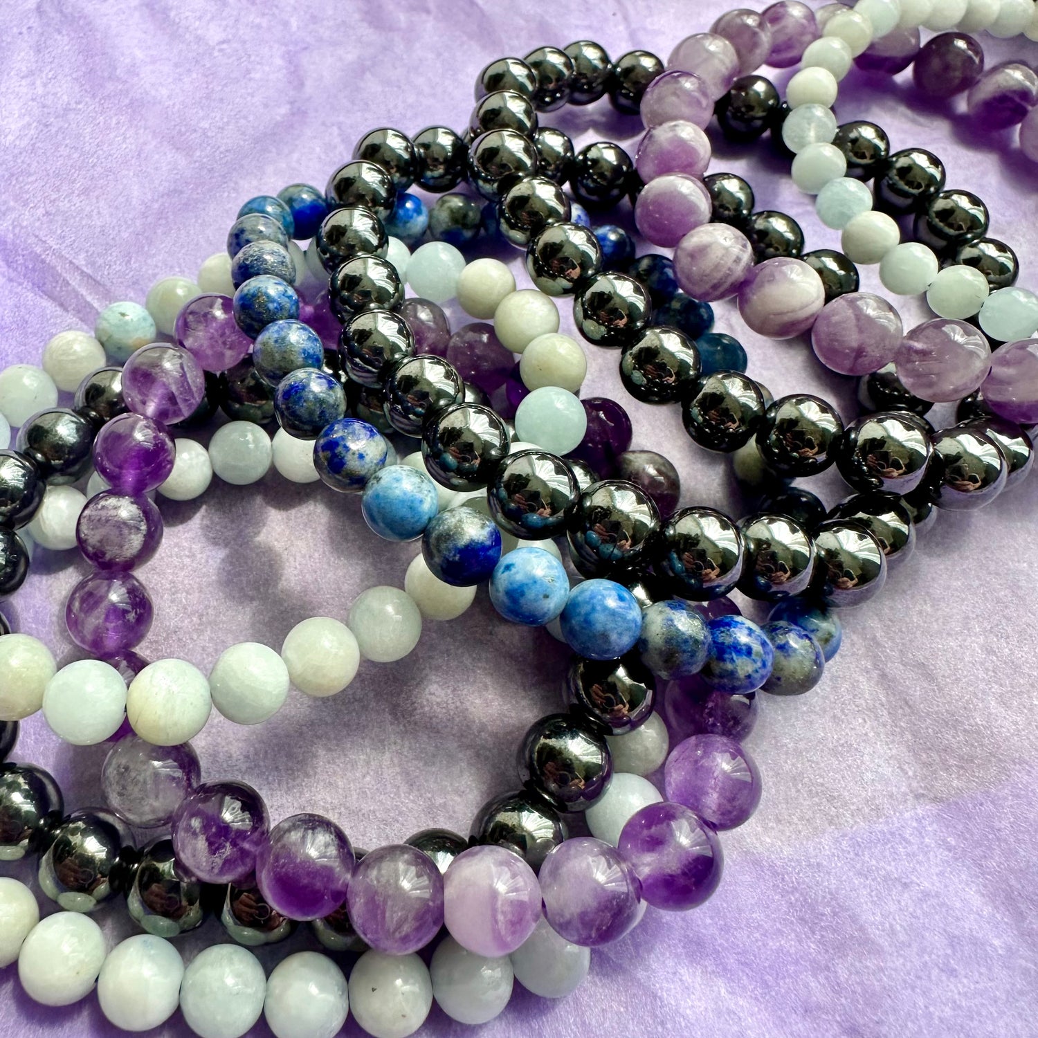Gemstone Beaded Bracelets - GetYourCrystal