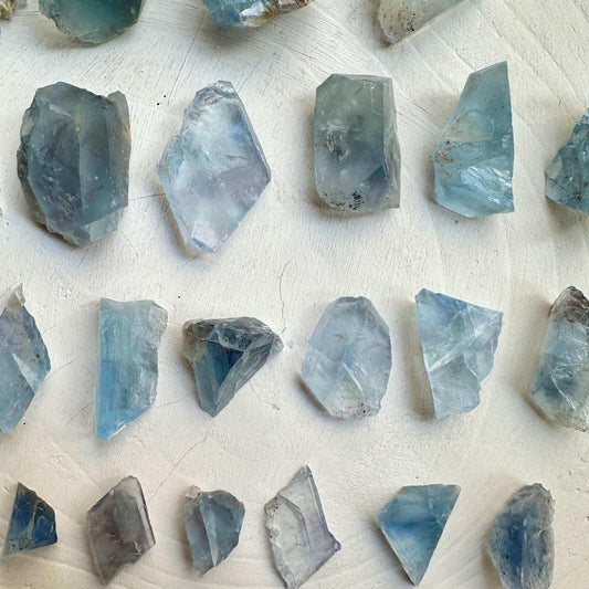 Raw Blue Fluorite Crystal - GetYourCrystal