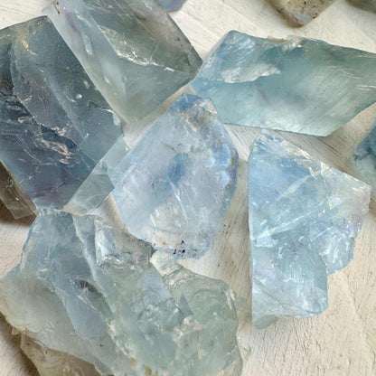 Raw Blue Fluorite Crystal - GetYourCrystal