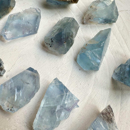 Raw Blue Fluorite Crystal - GetYourCrystal