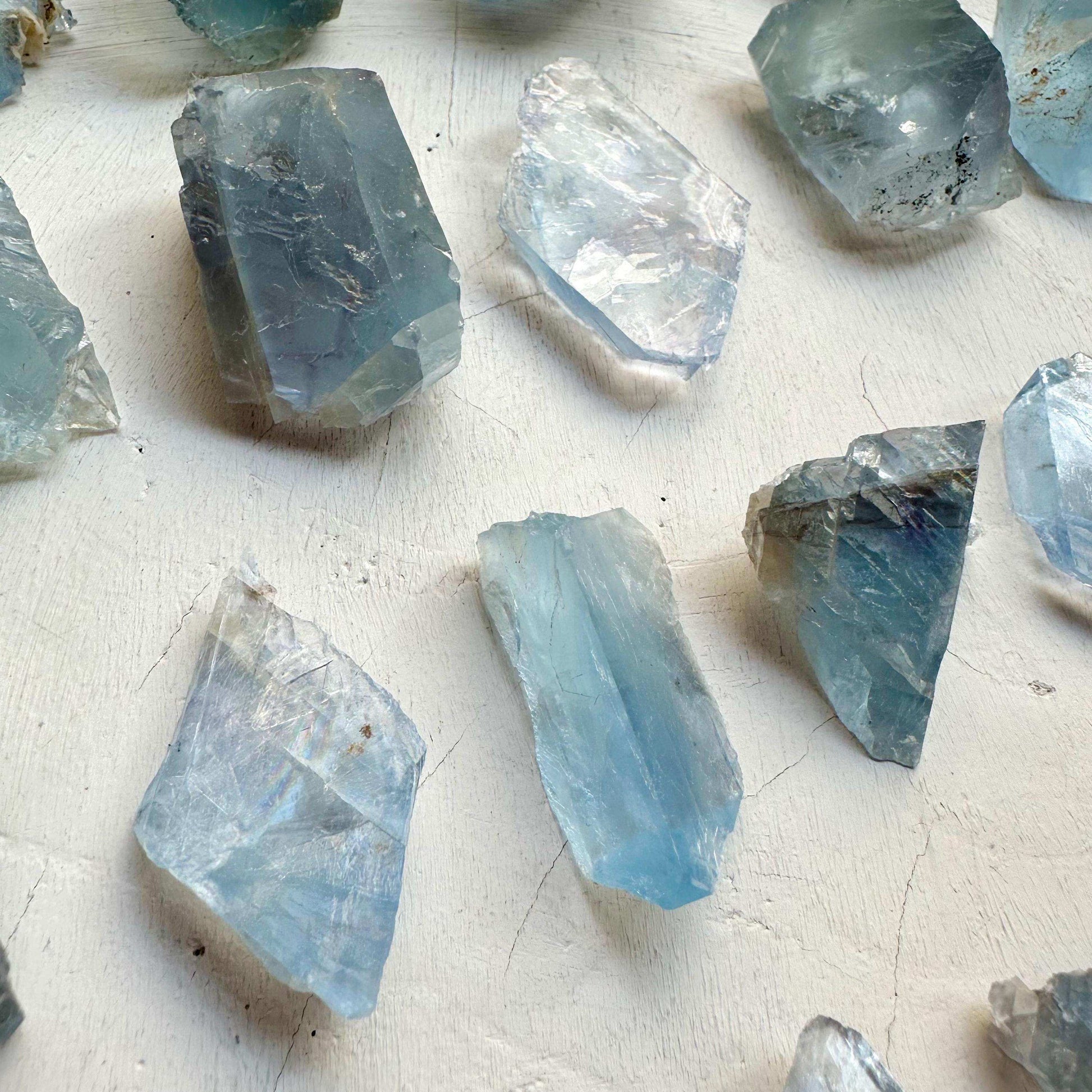 Raw Blue Fluorite Crystal - GetYourCrystal