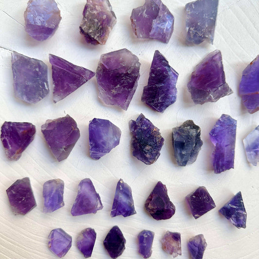 Raw Purple Fluorite Crystal - GetYourCrystal