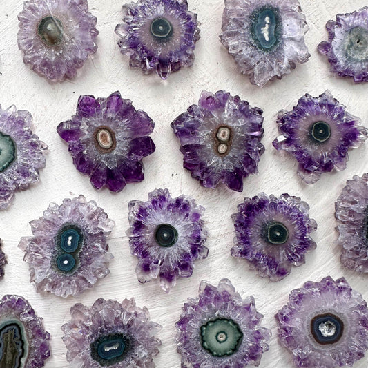 Amethyst Stalactite | You Pick | Amethyst Stalactite Slice | Amethyst Crystal | Rare Crystals