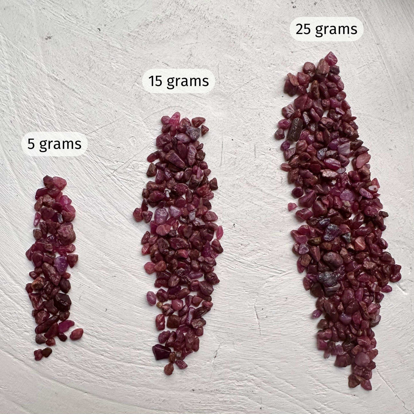 Raw Ruby Chips | 2-8 mm - GetYourCrystal