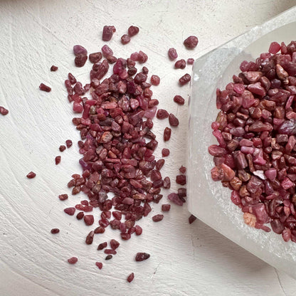 Raw Ruby Chips | 2-8 mm - GetYourCrystal