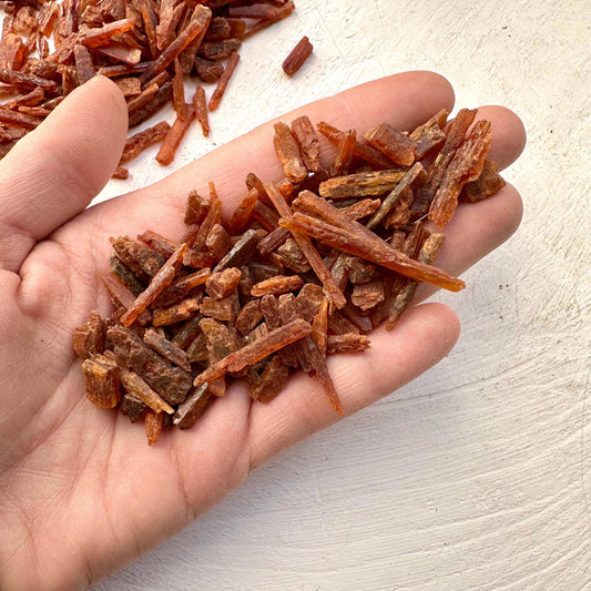 Raw Orange Kyanite Lot - GetYourCrystal