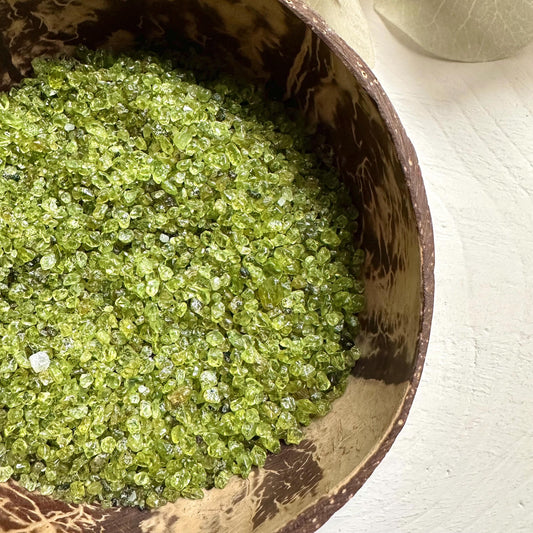 Peridot Chips 1-5 mm | Tiny Peridot Crystals | Peridot Chips Lot | Natural Peridot, Jewelry Making, Healing Crystals - GetYourCrystal