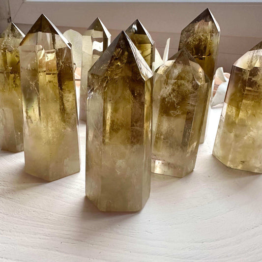 Citrine Crystal Tower - GetYourCrystal