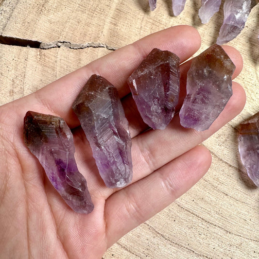 Raw Super Seven Crystal - Cacoxenite Raw Stone - GetYourCrystal