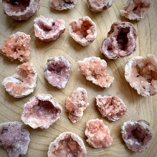 Pink Amethyst Geode - GetYourCrystal