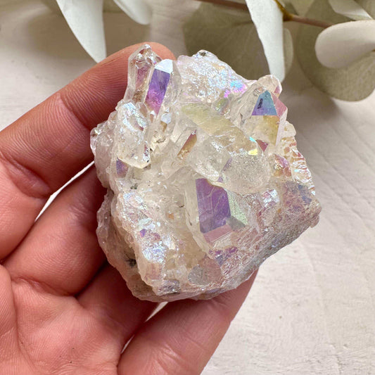 Angel Aura Quartz Cluster - GetYourCrystal