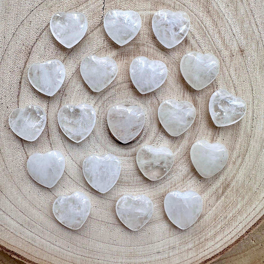 Clear Quartz Heart - 20 mm - GetYourCrystal