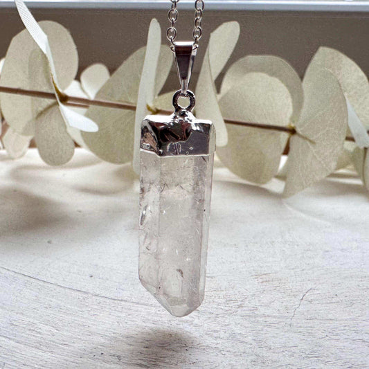 Clear Quartz Necklace - GetYourCrystal