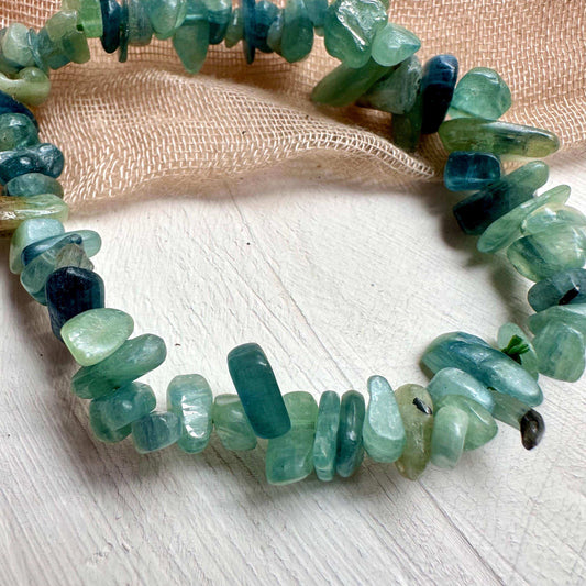 Green Kyanite Bracelet - GetYourCrystal