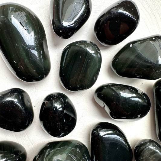 Velvet Obsidian Polished Stone - GetYourCrystal