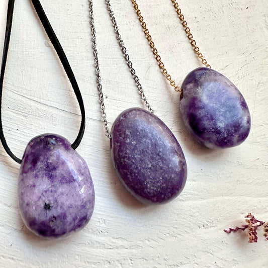 Lepidolite Necklace - GetYourCrystal