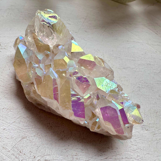 Angel Aura Quartz Cluster - GetYourCrystal
