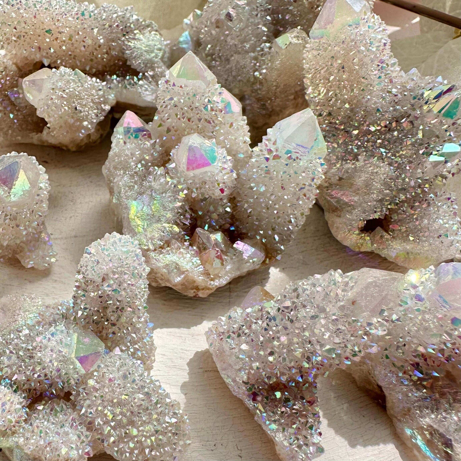 Angel Aura Spirit Quartz - GetYourCrystal