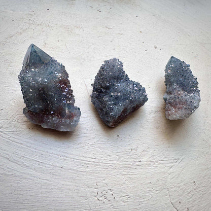 Aqua Aura Spirit Quartz Collection - 3 Pcs Lot - GetYourCrystal