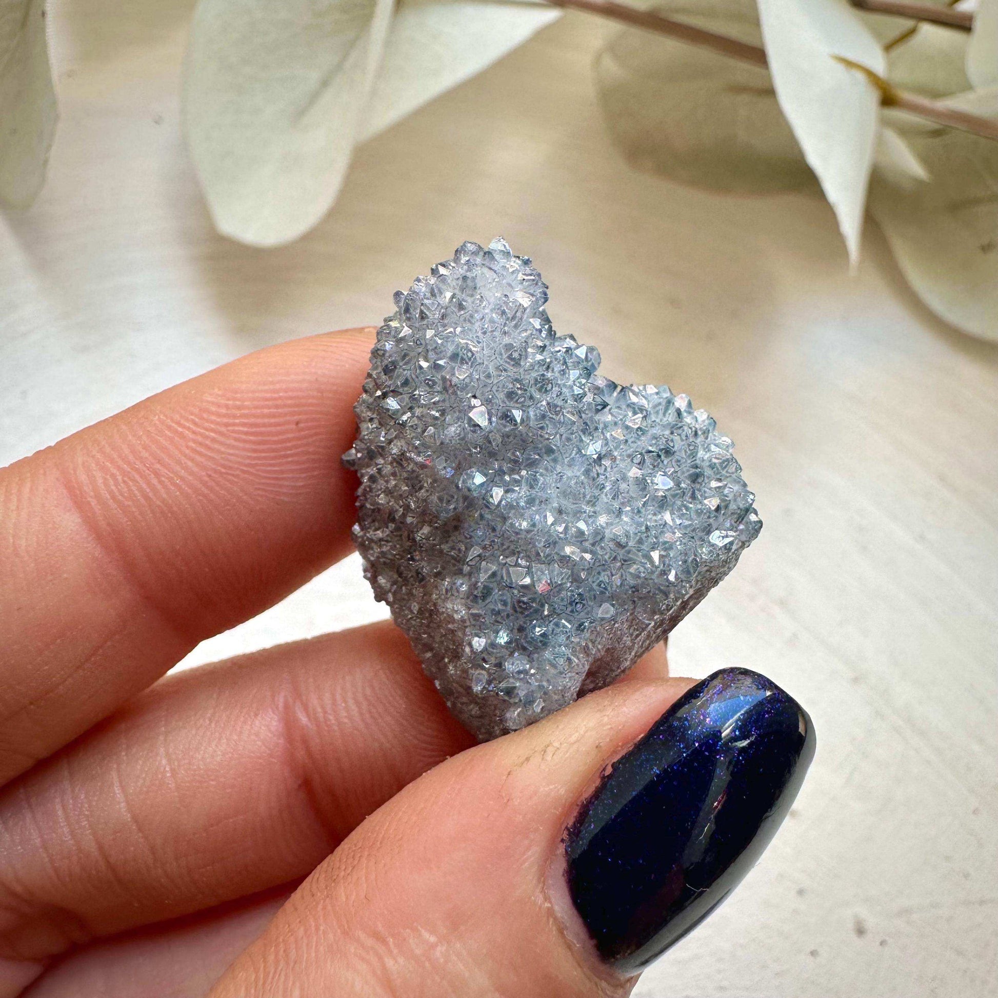 Aqua Aura Spirit Quartz Collection - 3 Pcs Lot - GetYourCrystal