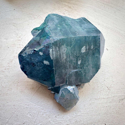 Double Terminated Aqua Aura Quartz - GetYourCrystal