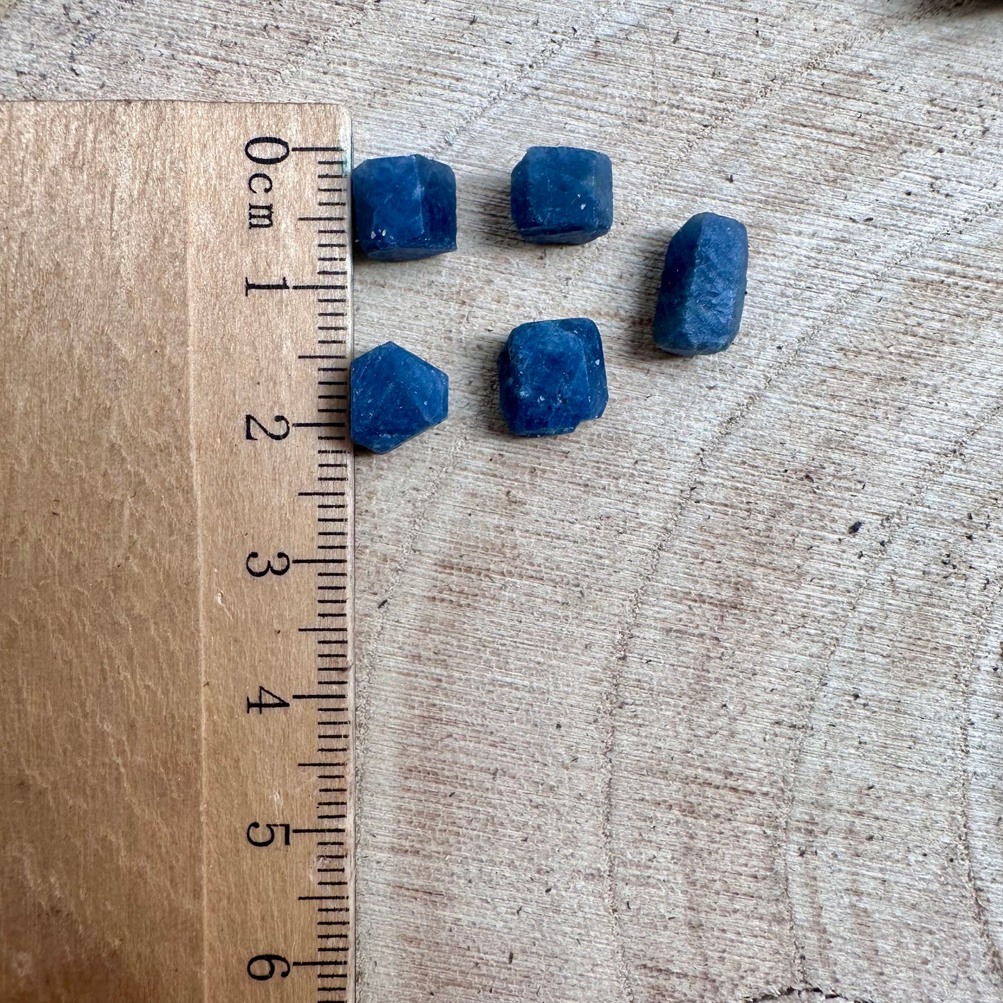 Raw Blue Sapphire Crystals - Natural and Untreated