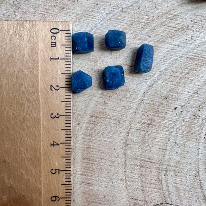 Raw Blue Sapphire Crystals - Natural and Untreated