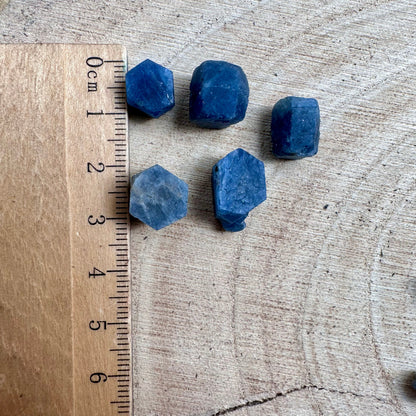 Raw Blue Sapphire Crystals - Natural and Untreated