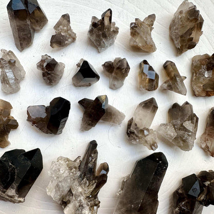 Smoky Quartz Cluster - GetYourCrystal
