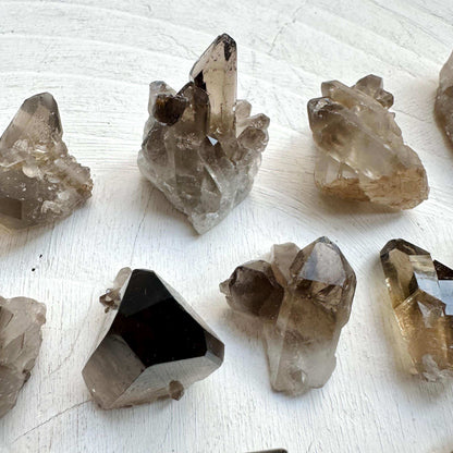 Smoky Quartz Cluster - GetYourCrystal