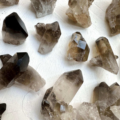 Smoky Quartz Cluster - GetYourCrystal
